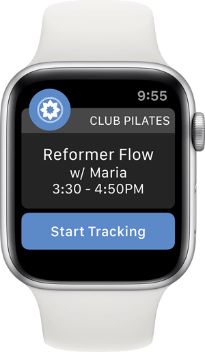 Apple Watch App Club Pilates